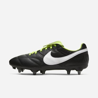 Ghete Fotbal Nike Premier II Anti-Clog Traction SG-PRO Soft-Ground Dama Negrii Albi | OGJQ-60832